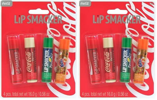 Lip Smacker Coca Cola Collection Lip Balm Pack of 2 - Kids Flavor Varieties 0.56 oz