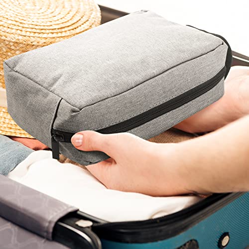 Reginary Dark Color Minimalist Toiletry Bags - 4 Pcs Water Resistant
