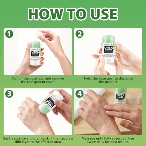 60% Urea Cream Stick with 2% Salicylic Acid & Tea Tree - 1.41oz