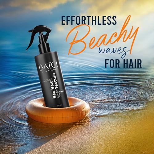 BATCI Sea Salt Spray for Men - Instant Volume & Texture, Lightweight Hair Styling Spray for Effortless Beach Waves, 6.8 fl oz