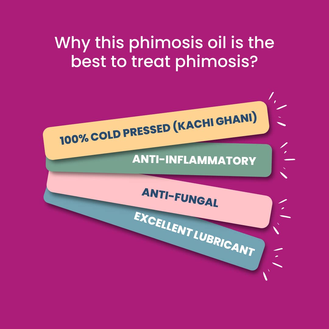 Phimosis Treatment Kit - Mini Combo with Phimosis Cream & Oil | Effective Relief