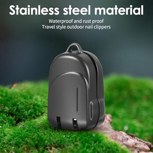Mabor Portable Mini Nail Clippers - Travel Keychain Stainless Steel