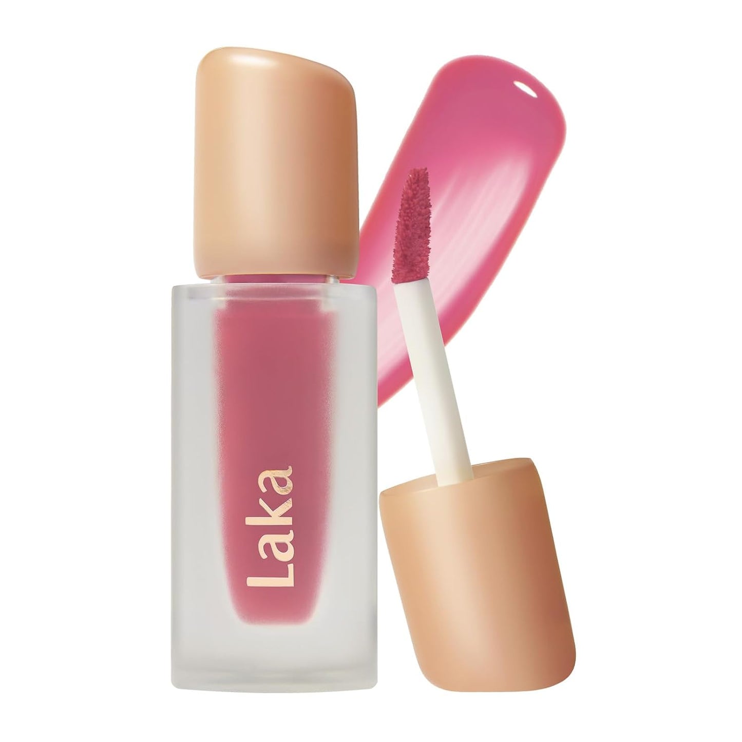 Fruity Glam Tint Lip Stain - Hydrating, Lightweight, Buildable Color | K-Beauty #101 Joyful, 4.5g/0.15oz