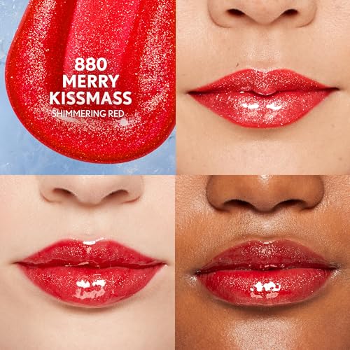 CoverGirl Clean Fresh Yummy Plumper Lip Gloss - 880 Merry Kissmass, Vegan
