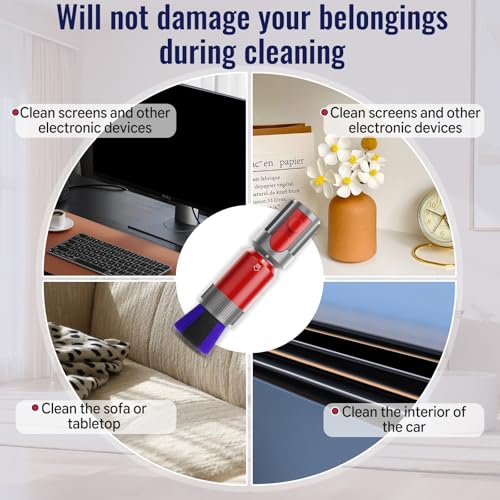 Scratch-Free Dusting Brush for Dyson V7 V8 V10 V11 V15 Vacuum Cleaners