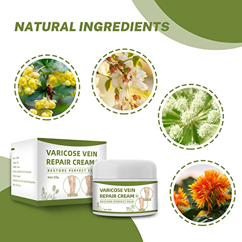Varicose Veins Repair Cream - Leg Spider Vein Treatment Treatment 50g