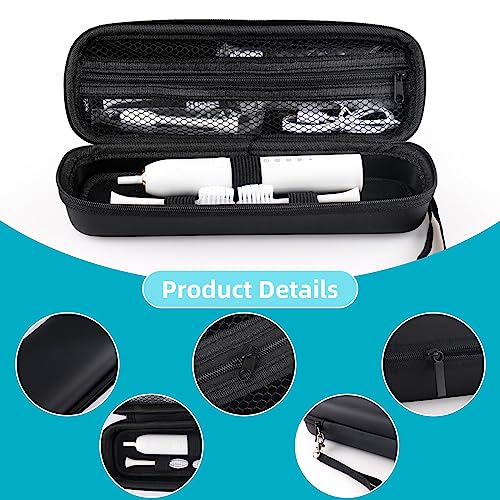 Fowecelt Travel Case for Electric & Oral-B Toothbrushes - Waterproof Portable Storage Bag