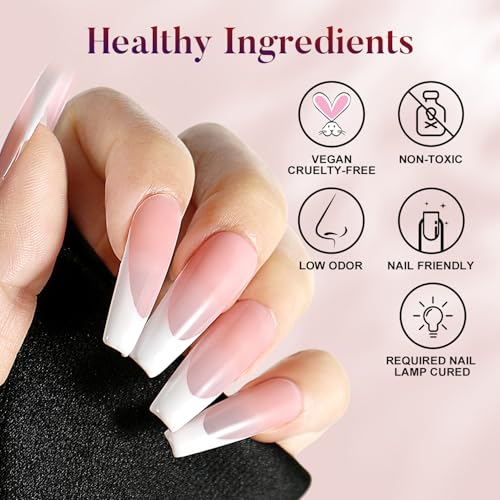 AIMEILI No Wipe Top Coat - HEMA-Free Vegan Gel Nail Polish