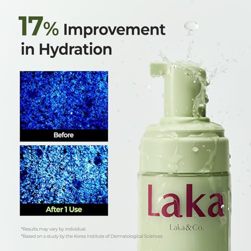 Laka Melty PDRN Oil Foam Cleanser - Gentle Deep Cleanser for All Skin Types, 145ml
