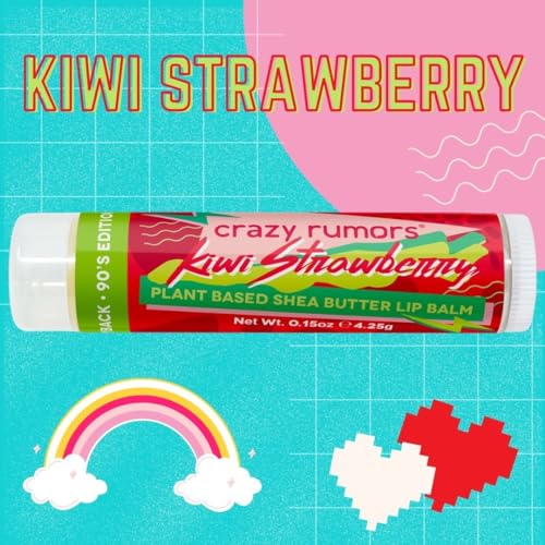 Crazy Rumors 90's Mix Lip Balm 4-Pack - Vegan & Natural Flavors