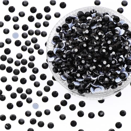 Hotfix Black Rhinestones SS10 - 14400pcs for DIY Crafts