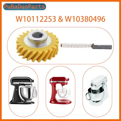 Whirlpool & KitchenAid Stand Mixer Replacement Gear & Brush Kit