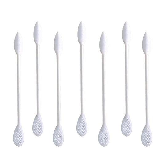 Thick Cotton Swabs - Precision Paper Sticks for Makeup & Personal Care | 375 Pcs