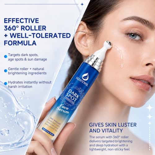 HANYWIL Dark Spot Corrector Serum with Kojic Acid & Alpha Arbutin, 0.5 Fl Oz