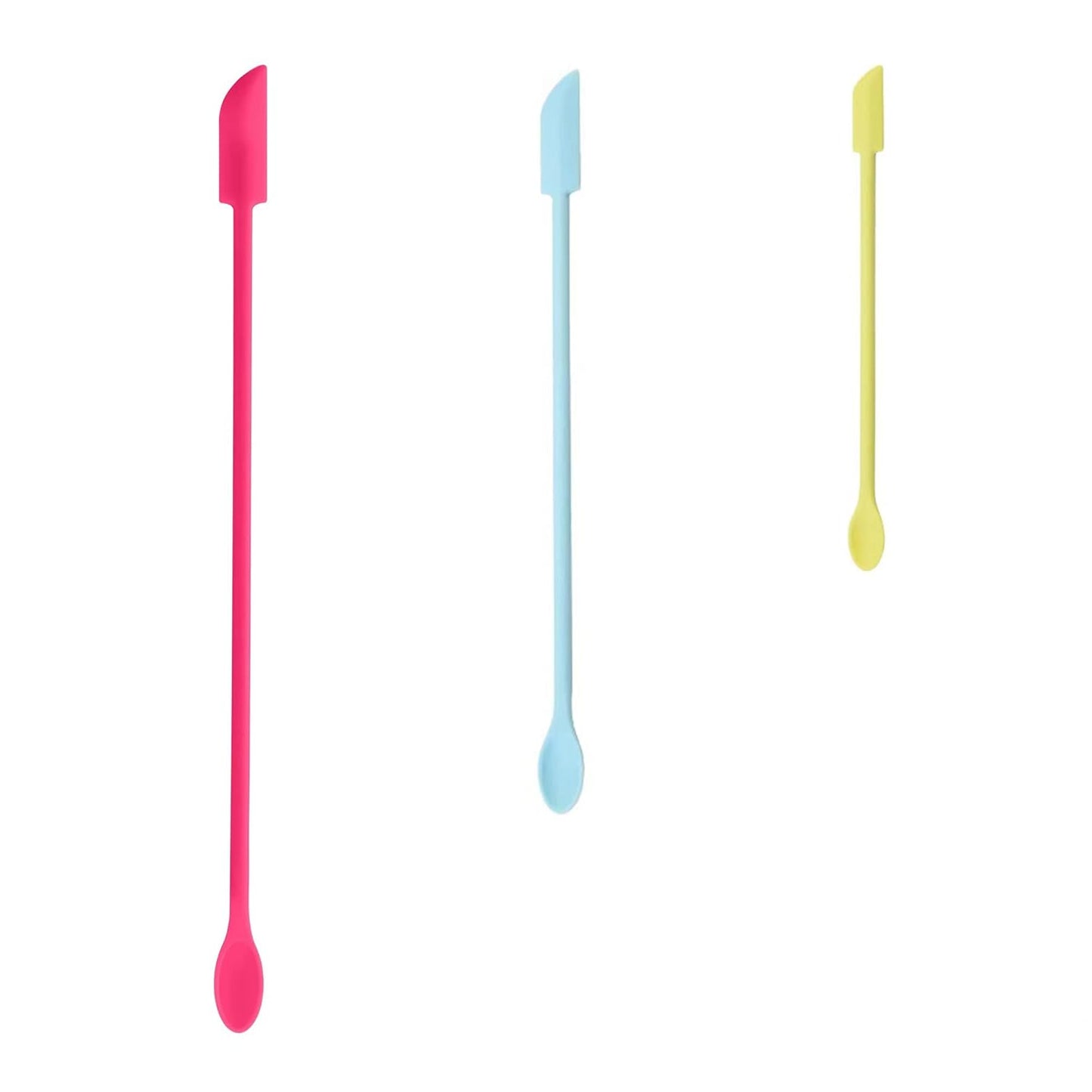 Mini Beauty Spatula Set - 4 Pcs Tiny Spatulas for Cosmetics, Lotion, and Makeup | Ideal for Jars and Waxing