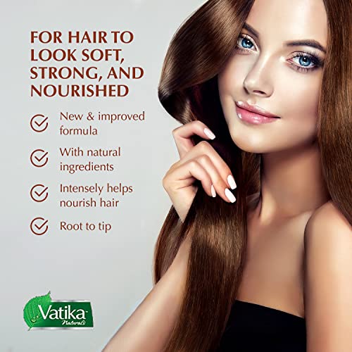 Vatika Naturals Olive Enriched Hair Oil 300ml - Nourishing Olive Scent (Pack of 1)