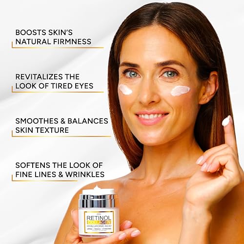 Arvesa Retinol Face Cream with Collagen & Hyaluronic Acid - 2 Pack