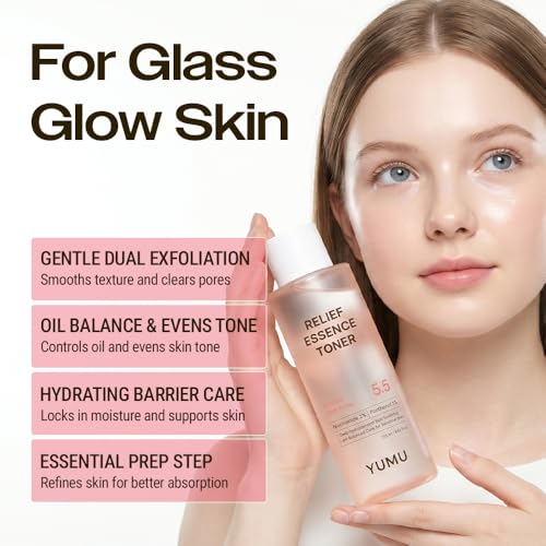 YUMU Licorice Relief Toner for Sensitive Skin - Hydrating & Soothing