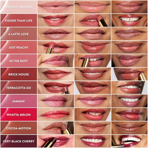 LAURA GELLER NEW YORK Jelly Balm Tinted Lip Balm ? In the Buff ? Hydrating Lip Color with Shine Finish ? Squalane & Vitamin E ? Buildable Sheer to Medium Coverage ? Vegan & Cruelty-Free