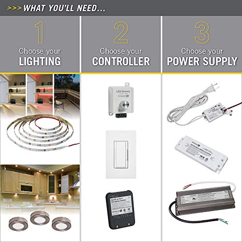 Armacost Lighting 12W 24V LED Power Supply with Detachable Cord