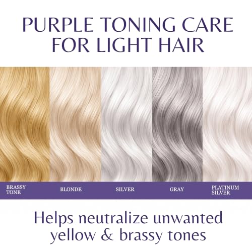 EDENIKA BOTANICALS Rosemary Purple Hair Mask for Blonde, Gray & Silver Hair