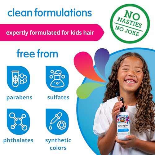SoCozy 2-in-1 Detangler & Leave In Conditioner Spray 16 Oz - Kids Hair Care