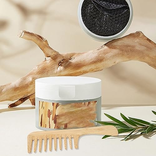 Dioche Bamboo Wide Tooth Comb for Women Men Kids, Anti Static Hair