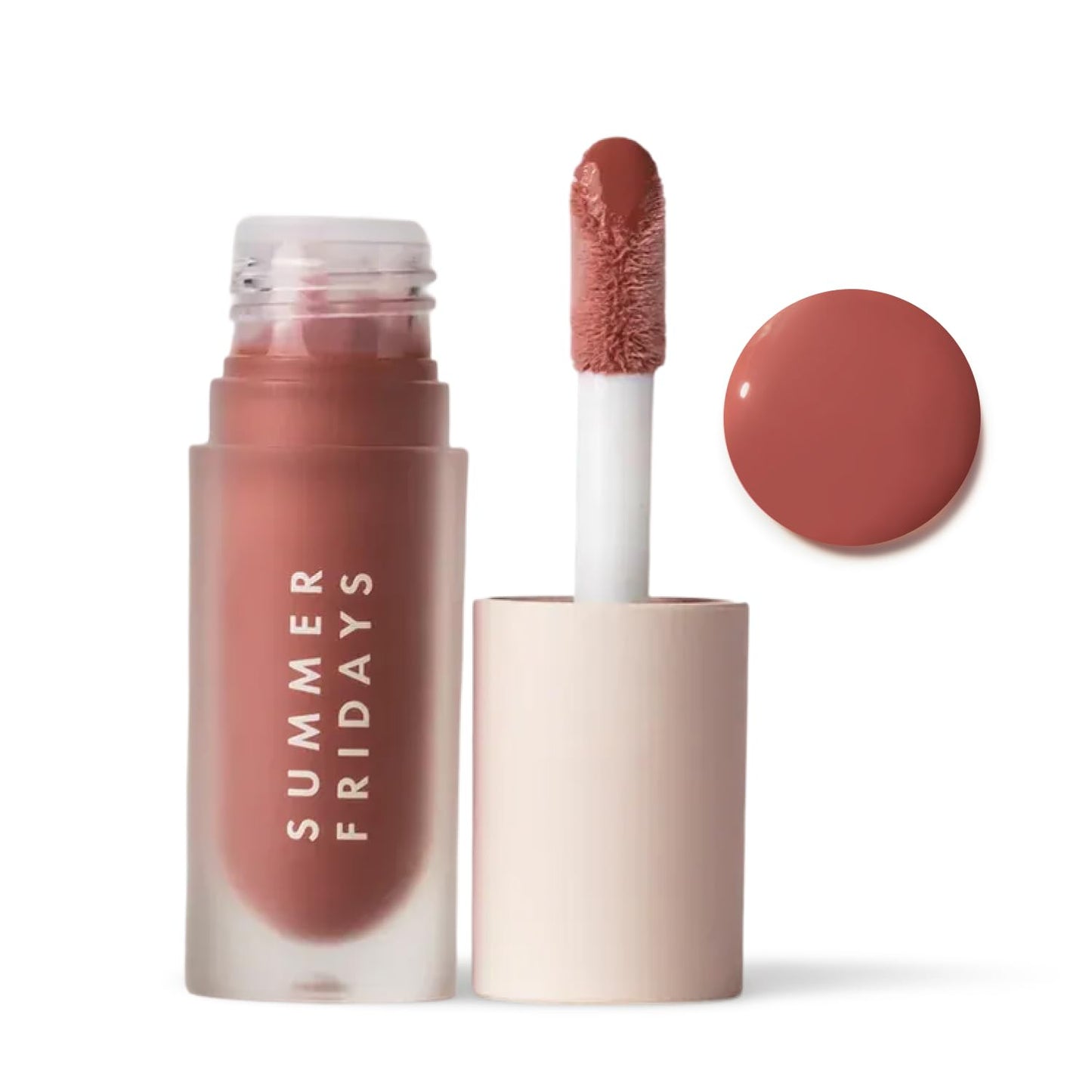 Dream Lip Oil - Hydrating Tinted Gloss with Skincare Benefits | Non-Sticky Formula for Long-Lasting Softness & Shine - Bare Sand (0.15 Oz)