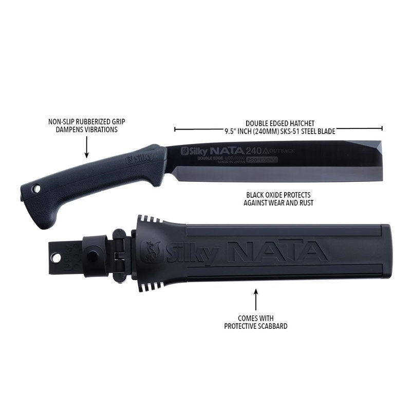 Silky NATA Hatchet Outback Edition 240mm (756-24)