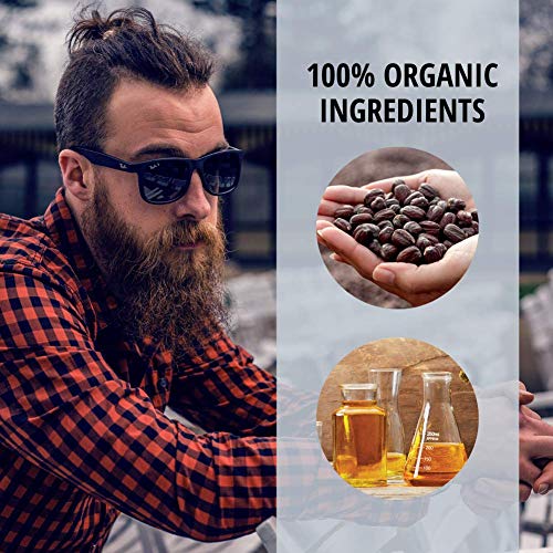 Clara Bella Health Unscented Jojoba Beard Oil 30ml | Pure Organic for Men - Anti-Itch & Dandruff