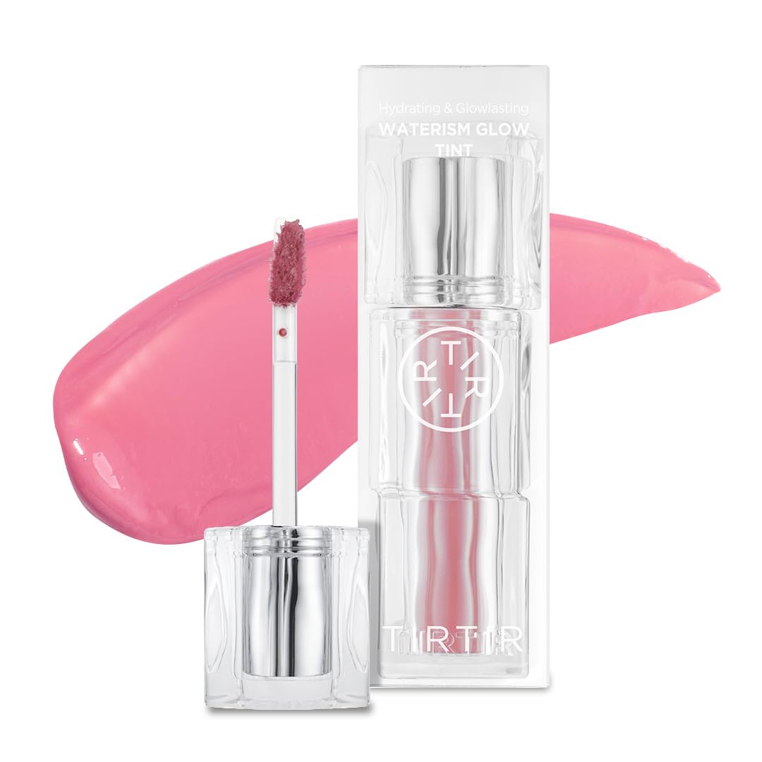 Mini Size Waterism Tinted Lip Gloss - #01 Mauve Rose | 12H Long-Lasting, Non-Sticky Korean Lip and Cheek Tint
