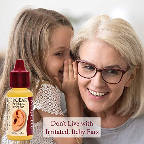 Miracell ProEar Ear Drops for Itchy Ears - 0.5oz Moisturizing Formula