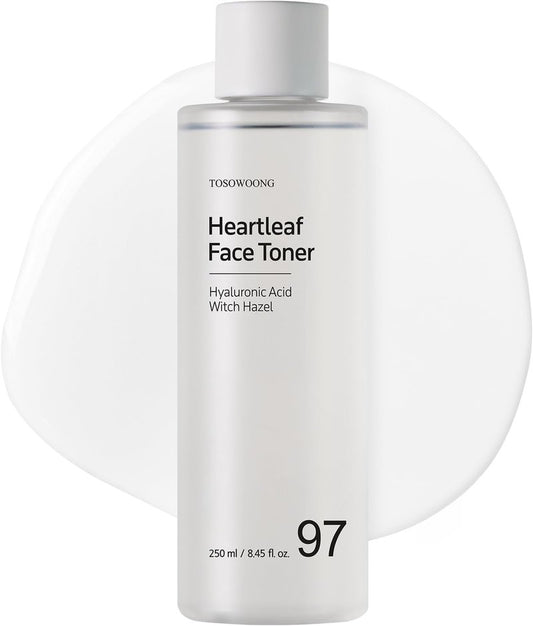Heartleaf Face Toner - 970,200ppm Heartleaf Water, Centella & Hyaluronic Acid | Acne-Prone Skin, 250ml