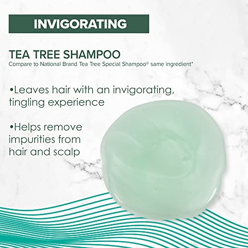 True+Real Tea Tree Shampoo - Invigorating Scalp Care, 10.14 oz