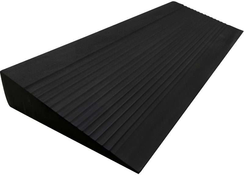 Squat Wedge Block - Large One-Piece Slant Board for Heel Elevated Squats, Knees Over Toes & Calf Stretches - Weightlifting & Recovery Training