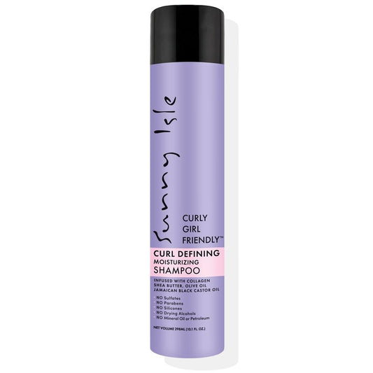 Sunny Isle Curl Defining Shampoo - Moisturizing & Hydrating for Curly, Wavy, Coily Hair | 10.1oz