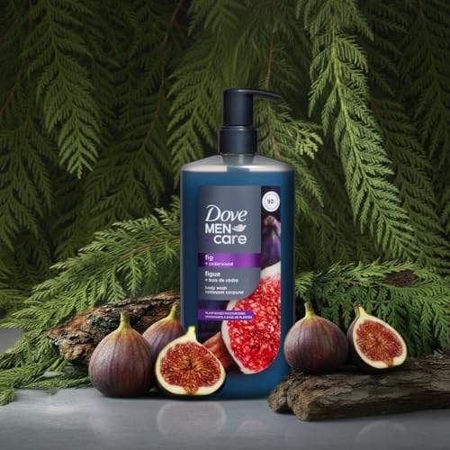 Dove Men+Care Fig & Cedarwood Moisturizing Body Wash 26 oz