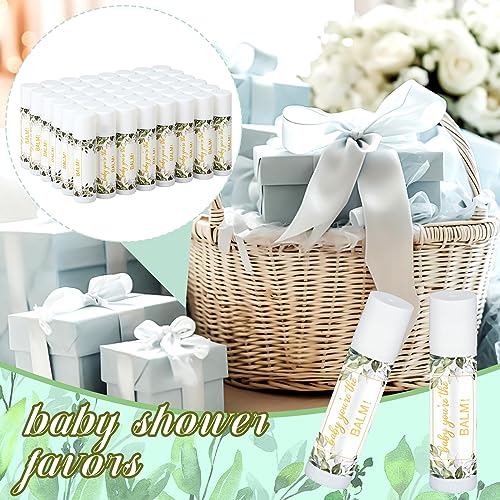 50 Pack Moisturizing Lip Balm Favors for Baby Shower and Party Guests