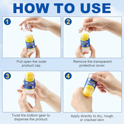 FANSHI Urea Stick 60% - Deep Moisturizing Foot Care for Cracked Heels