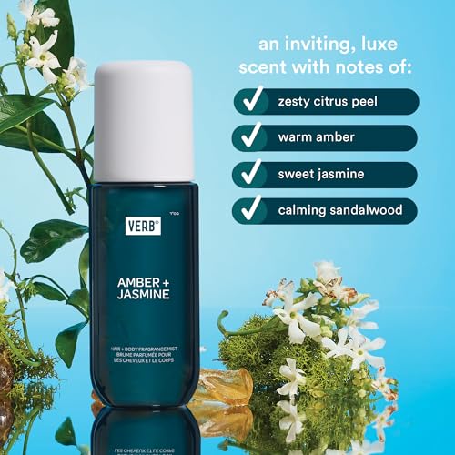 VERB Warm Amber & Jasmine Hair and Body Fragrance Mist