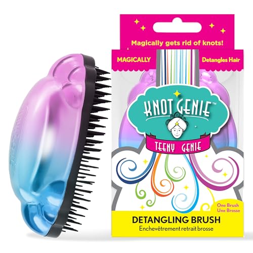 Knot Genie Teeny Detangling Brush - Peaceful Blend