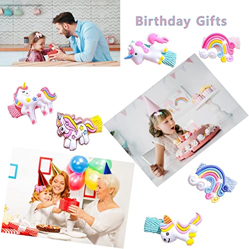 Cute Animal Hair Clips for Girls - 10 Pcs Colorful Barrettes