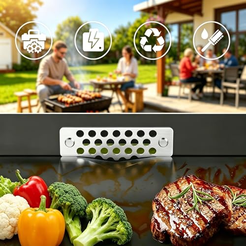 Magnetic Grease Gate Blocker for Blackstone Griddles