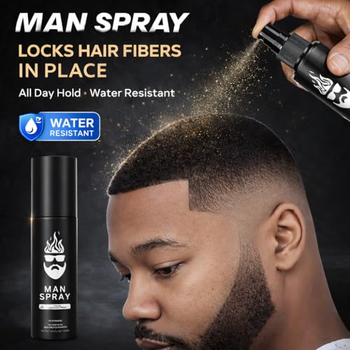 Hair Fiber Locking Spray with Sea Salt & Keratin - 4.2 FL. OZ