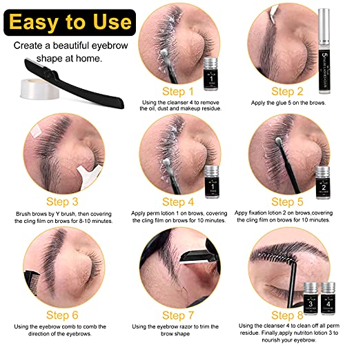 Lookmee 5-in-1 Professional Lash Lift and Eyebrow Lamination Kit