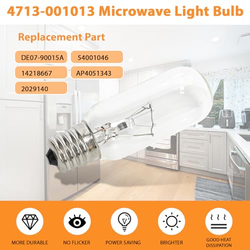 40W Incandescent Microwave Light Bulb Replacement for Samsung