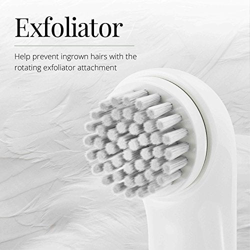 Remington Smooth & Silky Body & Bikini Kit, Cordless bikini trimmer and shaver for women, Waterproof for grooming in the shower, White/Green