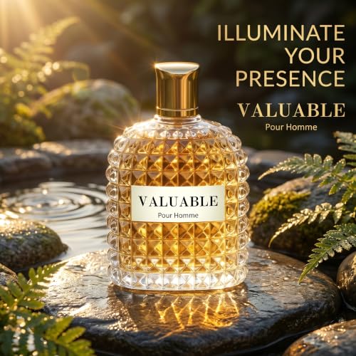 Hybrid & Company Valuable Pour Homme EDP Spray 3.4 Fl Oz - Unisex Fragrance for Day & Night