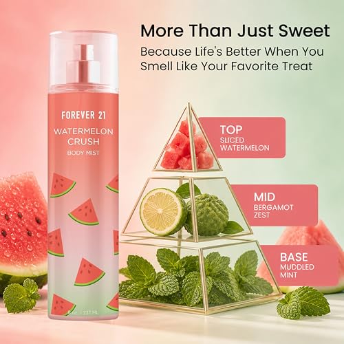 Forever 21 Watermelon Crush Body Mist - Refreshing 8 fl oz Spray