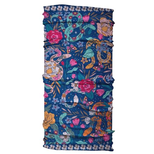 Karma Wide Fabric Headband for Women - Stretchy Hair Scarf, Casual & Sporty